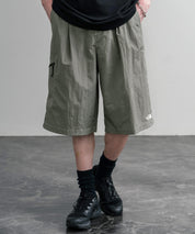 日本未展開モデル THE NORTH FACE ザ・ノースフェイス WHITE LABEL ホワイトレーベル SHELDON BERMUDA ナイロンワイドハーフパンツ 16065