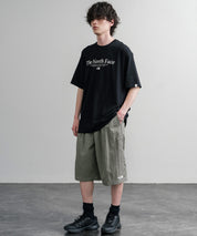 日本未展開モデル THE NORTH FACE ザ・ノースフェイス WHITE LABEL ホワイトレーベル SHELDON BERMUDA ナイロンワイドハーフパンツ 16065
