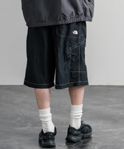 日本未展開モデル THE NORTH FACE ザ・ノースフェイス WHITE LABEL ホワイトレーベル SHELDON BERMUDA ナイロンワイドハーフパンツ 16065