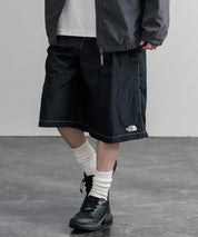 日本未展開モデル THE NORTH FACE ザ・ノースフェイス WHITE LABEL ホワイトレーベル SHELDON BERMUDA ナイロンワイドハーフパンツ 16065