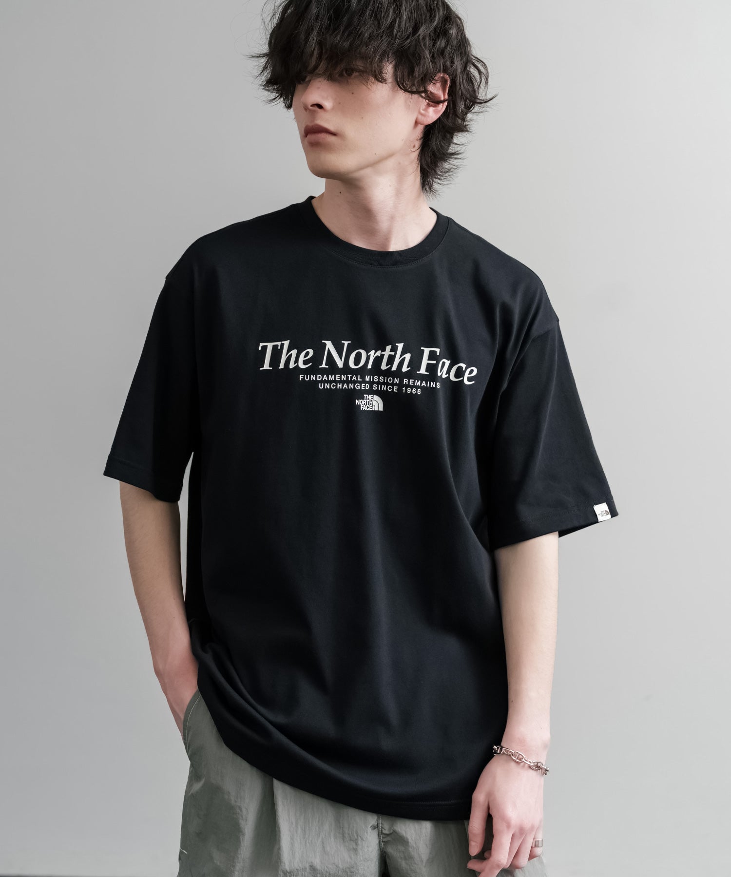 日本未展開モデル THE NORTH FACE WHITE LABEL SIGNATURE S/S R/TEE
