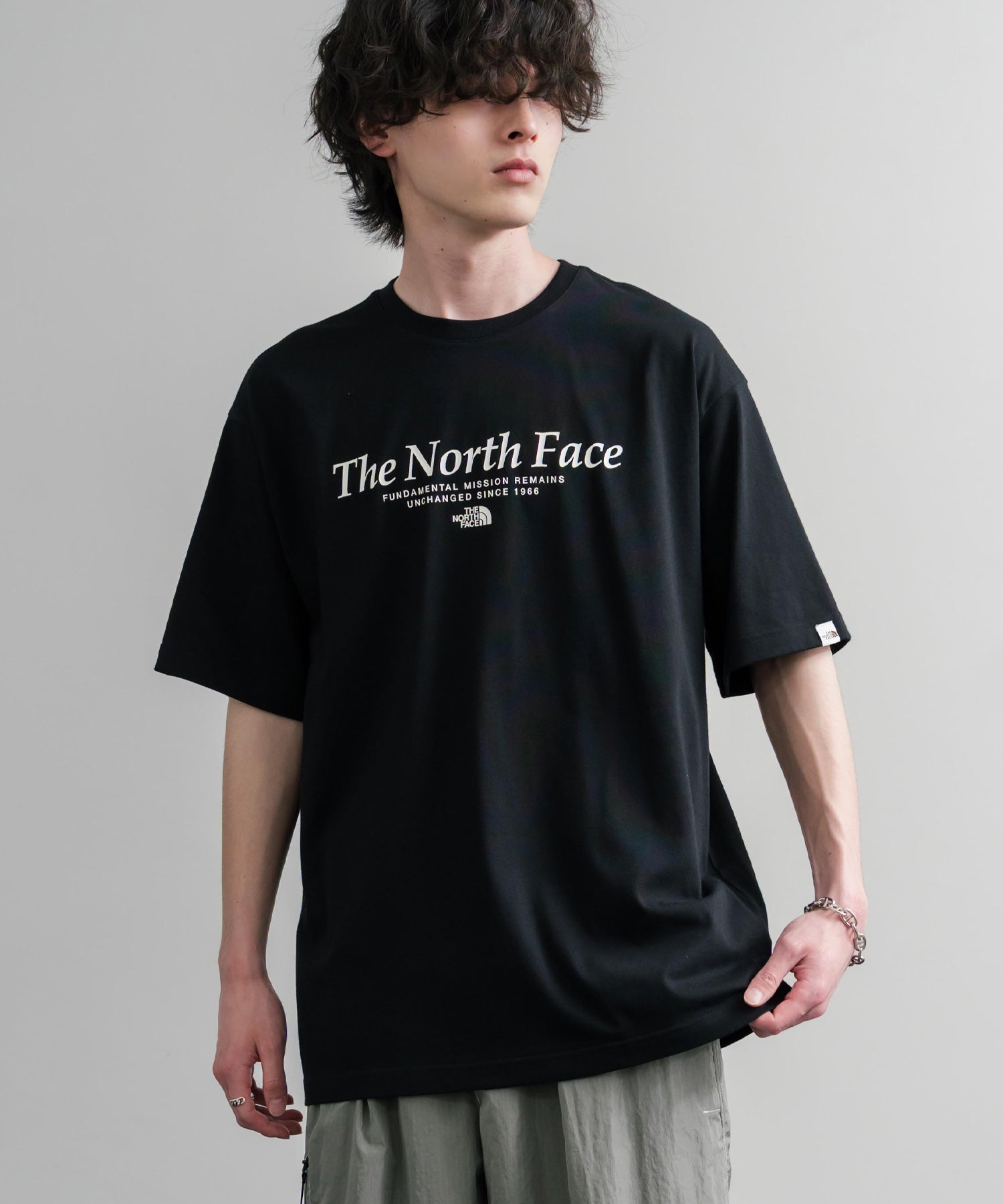 日本未展開モデル THE NORTH FACE WHITE LABEL SIGNATURE S/S R/TEE