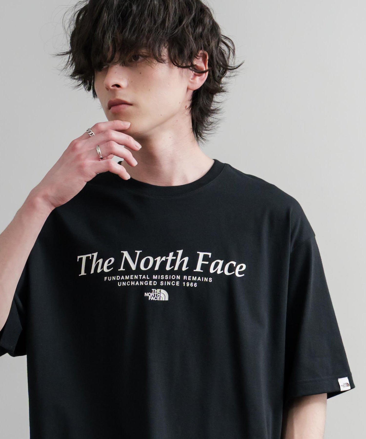 日本未展開モデル THE NORTH FACE WHITE LABEL SIGNATURE S/S R/TEE