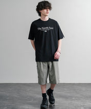日本未展開モデル THE NORTH FACE WHITE LABEL SIGNATURE S/S R/TEE 接触冷感グラフィックプリント半袖Tシャツ 16066