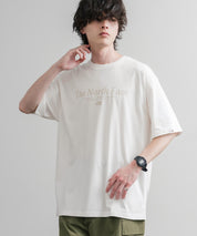 日本未展開モデル THE NORTH FACE WHITE LABEL SIGNATURE S/S R/TEE 接触冷感グラフィックプリント半袖Tシャツ 16066