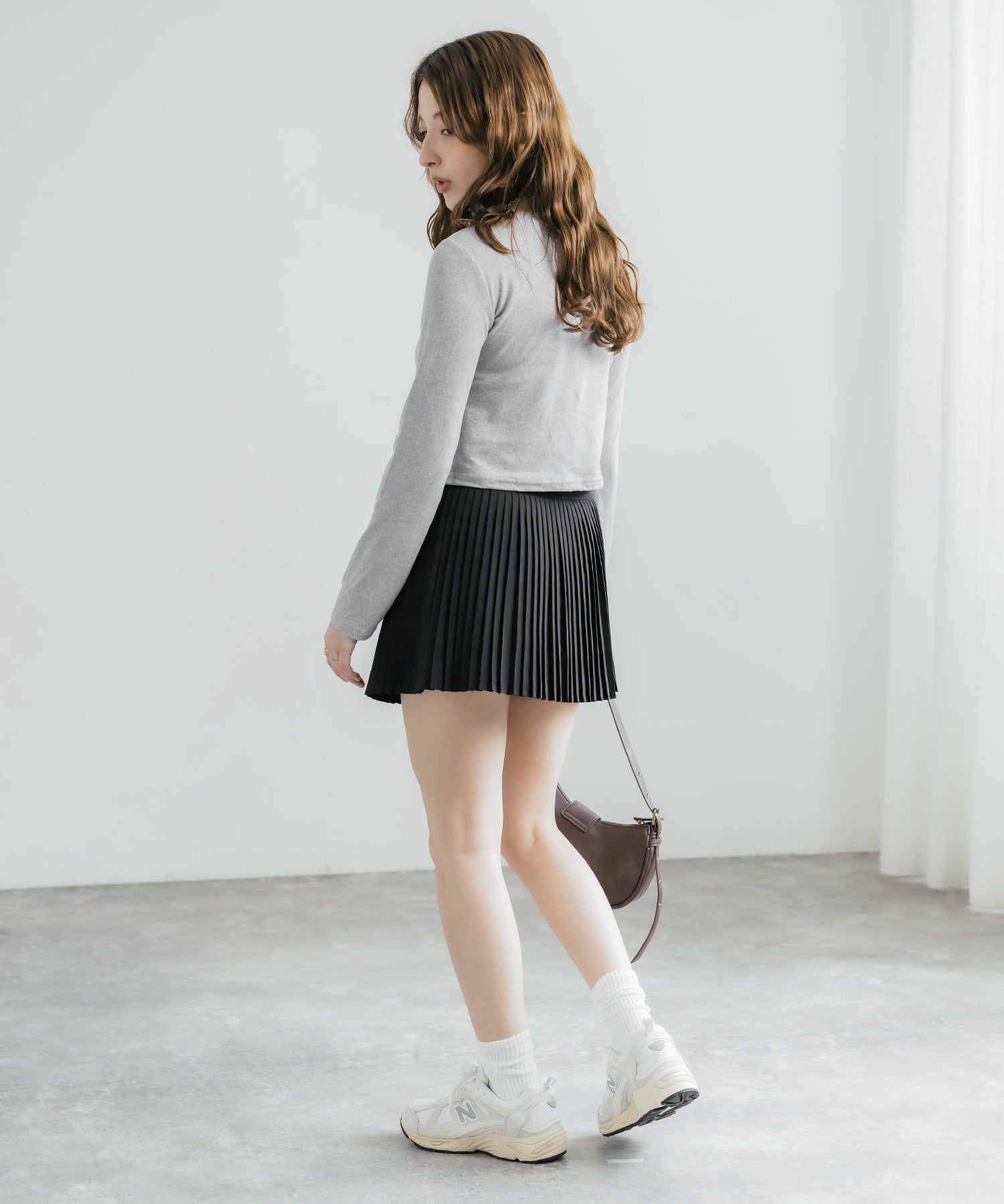 日本未展開モデル THE NORTH FACE ザ・ノースフェイス WHITE LABEL ホワイトレーベル W'S PLEATY SKIRT インナー付きプリーツミニスカート 16067