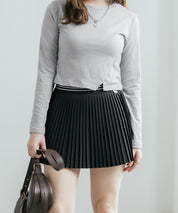 日本未展開モデル THE NORTH FACE ザ・ノースフェイス WHITE LABEL ホワイトレーベル W'S PLEATY SKIRT インナー付きプリーツミニスカート 16067