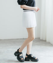 日本未展開モデル THE NORTH FACE ザ・ノースフェイス WHITE LABEL ホワイトレーベル W'S PLEATY SKIRT インナー付きプリーツミニスカート 16067