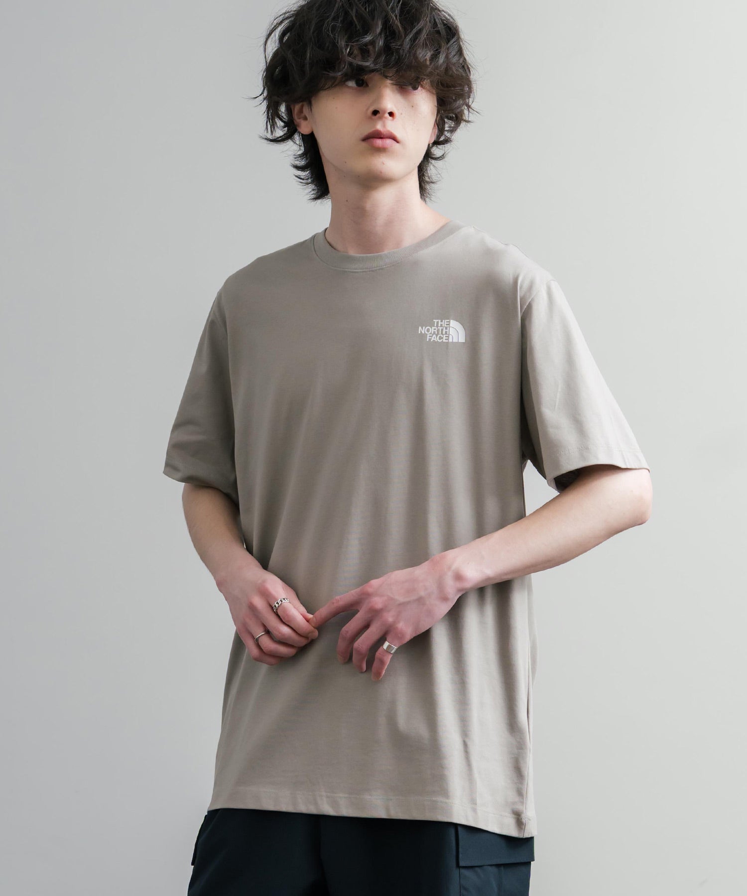 THE NORTH FACE ザ・ノースフェイス EVO BOX NSE REG SS TEE バックプリントクルーネック半袖Tシャツ 16068