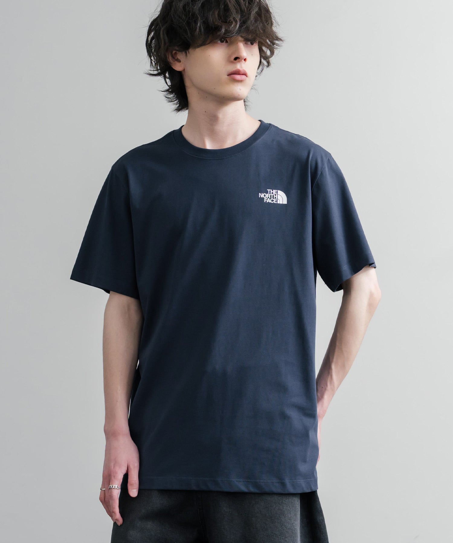 THE NORTH FACE ザ・ノースフェイス EVO BOX NSE REG SS TEE バックプリントクルーネック半袖Tシャツ 16068