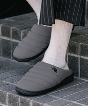U.S. POLO ASSN. ユーエスポロアッスン 別注コラボ ワンポイントロゴ 無地/レオパード柄 ライニングボアモックシューズ 16102