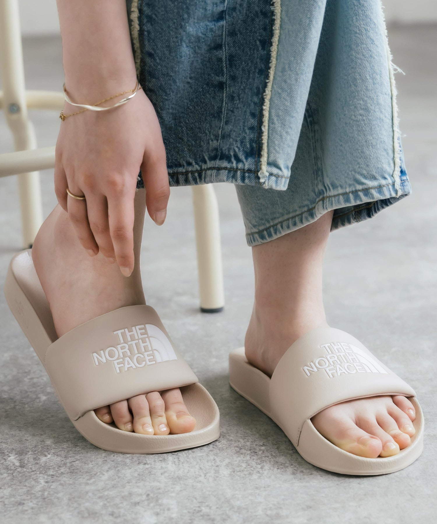 THE NORTH FACE ザ・ノースフェイス BASIC SLIDE オープントゥスライド