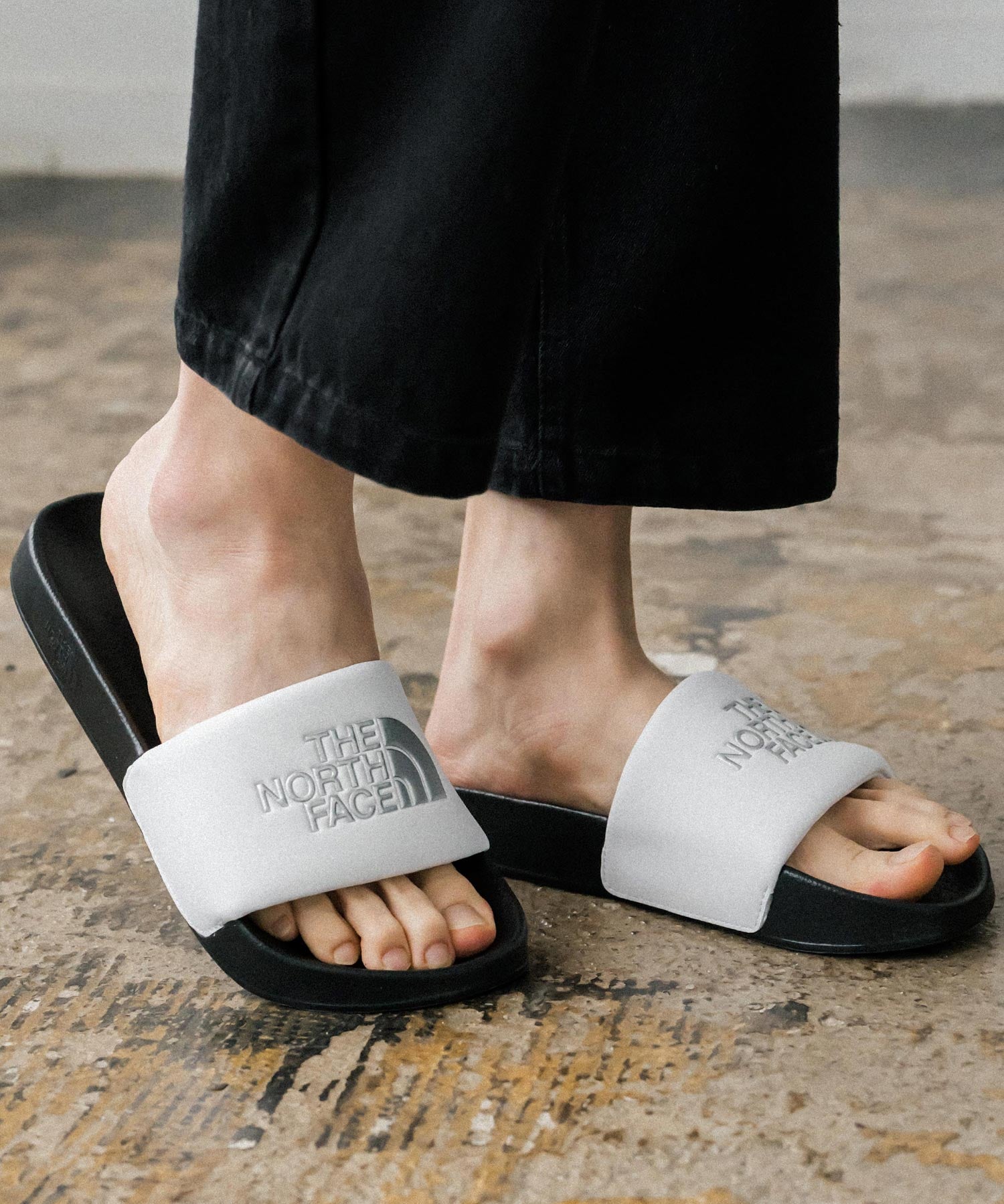 THE NORTH FACE ザ・ノースフェイス BASIC SLIDE オープントゥスライドサンダル 16105