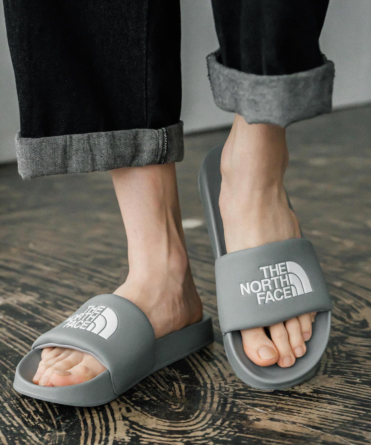 THE NORTH FACE ザ・ノースフェイス BASIC SLIDE オープントゥスライド