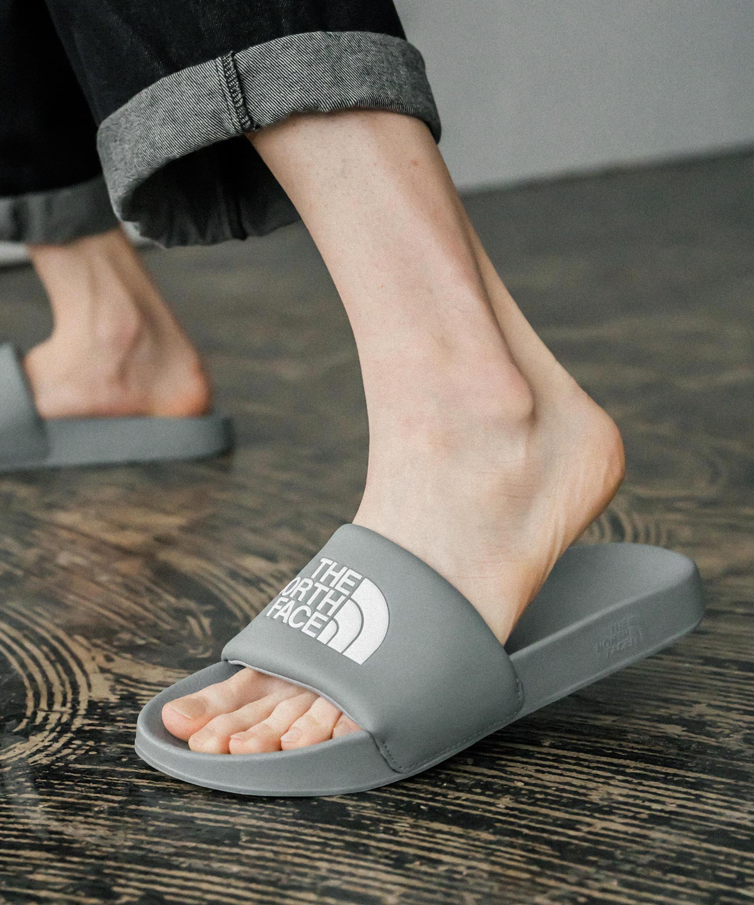 THE NORTH FACE ザ・ノースフェイス BASIC SLIDE オープントゥスライド