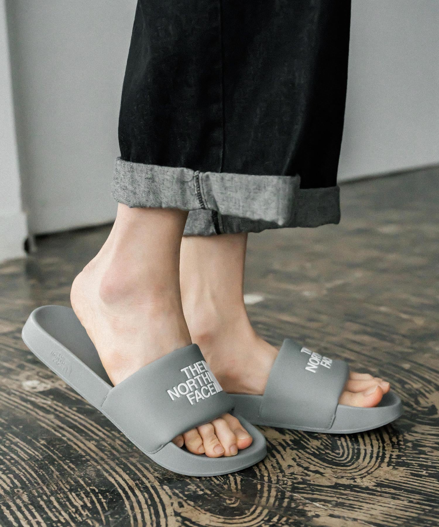 THE NORTH FACE ザ・ノースフェイス BASIC SLIDE オープントゥスライドサンダル 16105