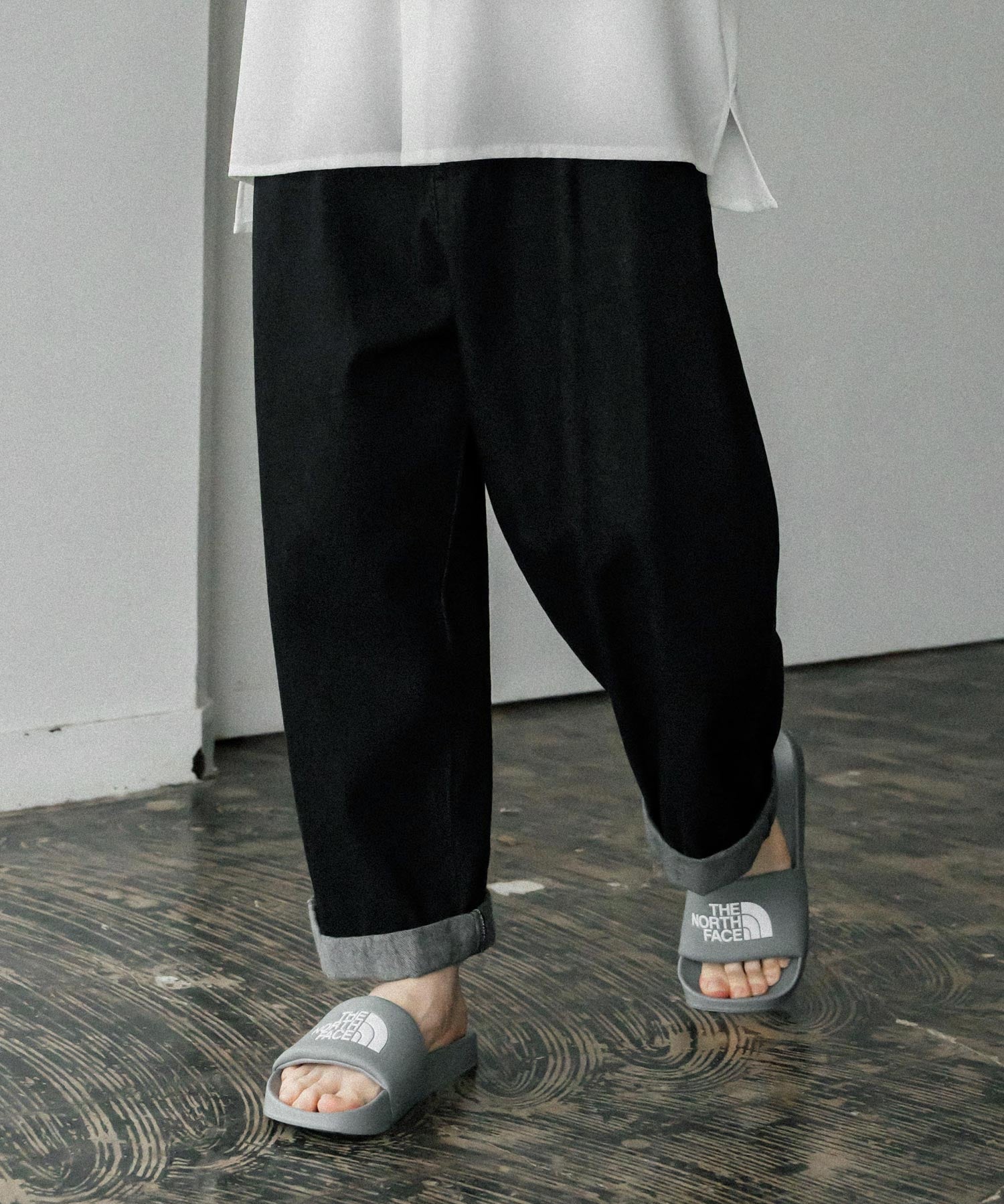 THE NORTH FACE ザ・ノースフェイス BASIC SLIDE オープントゥスライドサンダル 16105