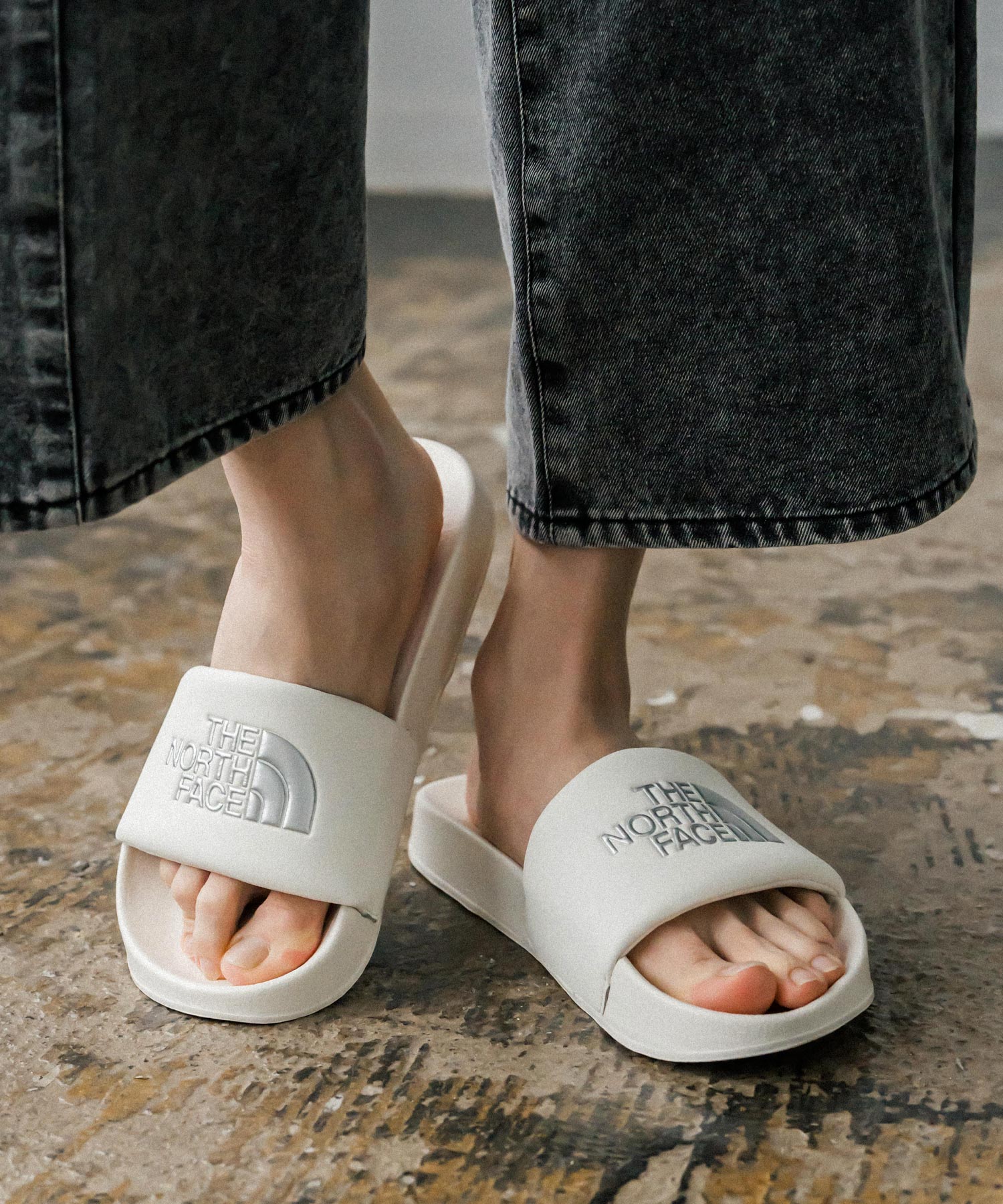 THE NORTH FACE ザ・ノースフェイス BASIC SLIDE オープントゥスライドサンダル 16105