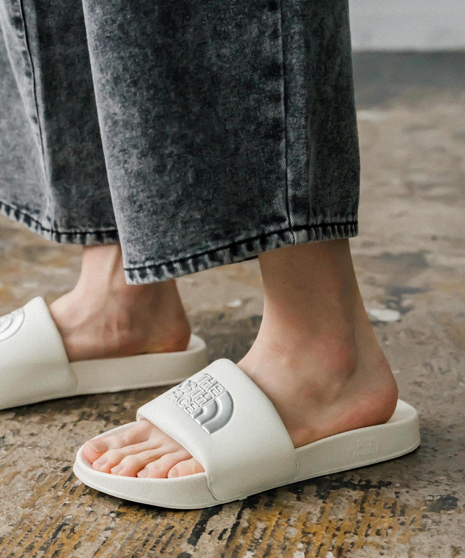 THE NORTH FACE ザ・ノースフェイス BASIC SLIDE オープントゥスライドサンダル 16105