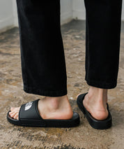 日本未展開モデル WHITE LABEL THE NORTH FACE EPIC SLIDE ロゴスリッパサンダル 16106