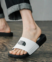 日本未展開モデル WHITE LABEL THE NORTH FACE EPIC SLIDE ロゴスリッパサンダル 16106