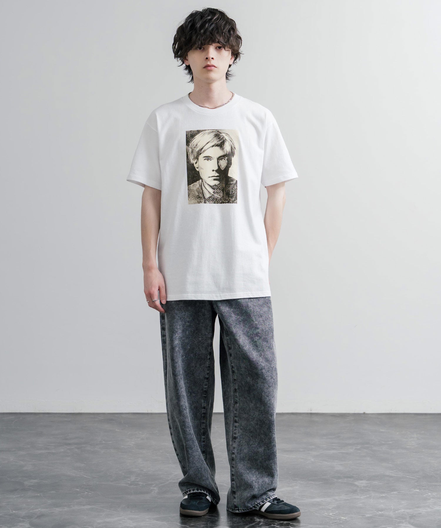OBEY オベイ ANDY WARHOL - CLASSIC TEES グラフィックプリント半袖Tシャツ 16112