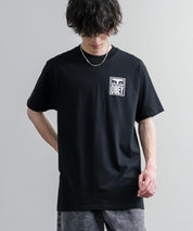 OBEY オベイ CLASSIC TEES バックグラフィックプリント半袖Tシャツ 16113