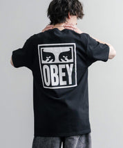 OBEY オベイ CLASSIC TEES バックグラフィックプリント半袖Tシャツ 16113