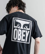 OBEY オベイ CLASSIC TEES バックグラフィックプリント半袖Tシャツ 16113