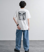 OBEY オベイ CLASSIC TEES バックグラフィックプリント半袖Tシャツ 16113