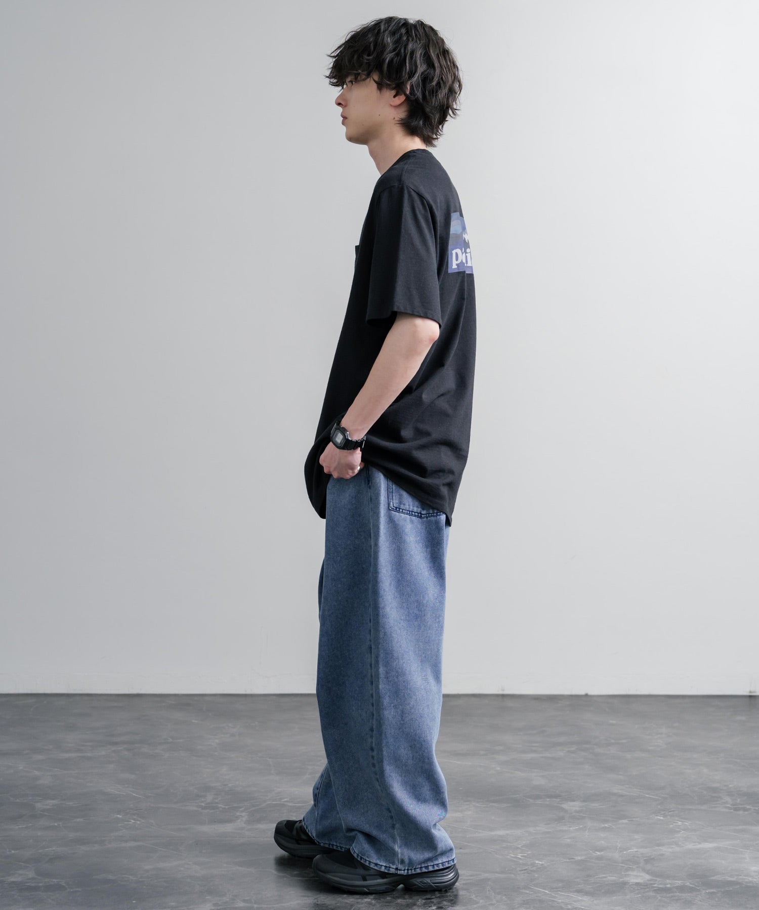 Patagonia パタゴニア M'S BOARDSHORT LOGO POCKET RESPONSIBILI-TEE 胸ポケット付きバックプリント半袖Tシャツ 16114