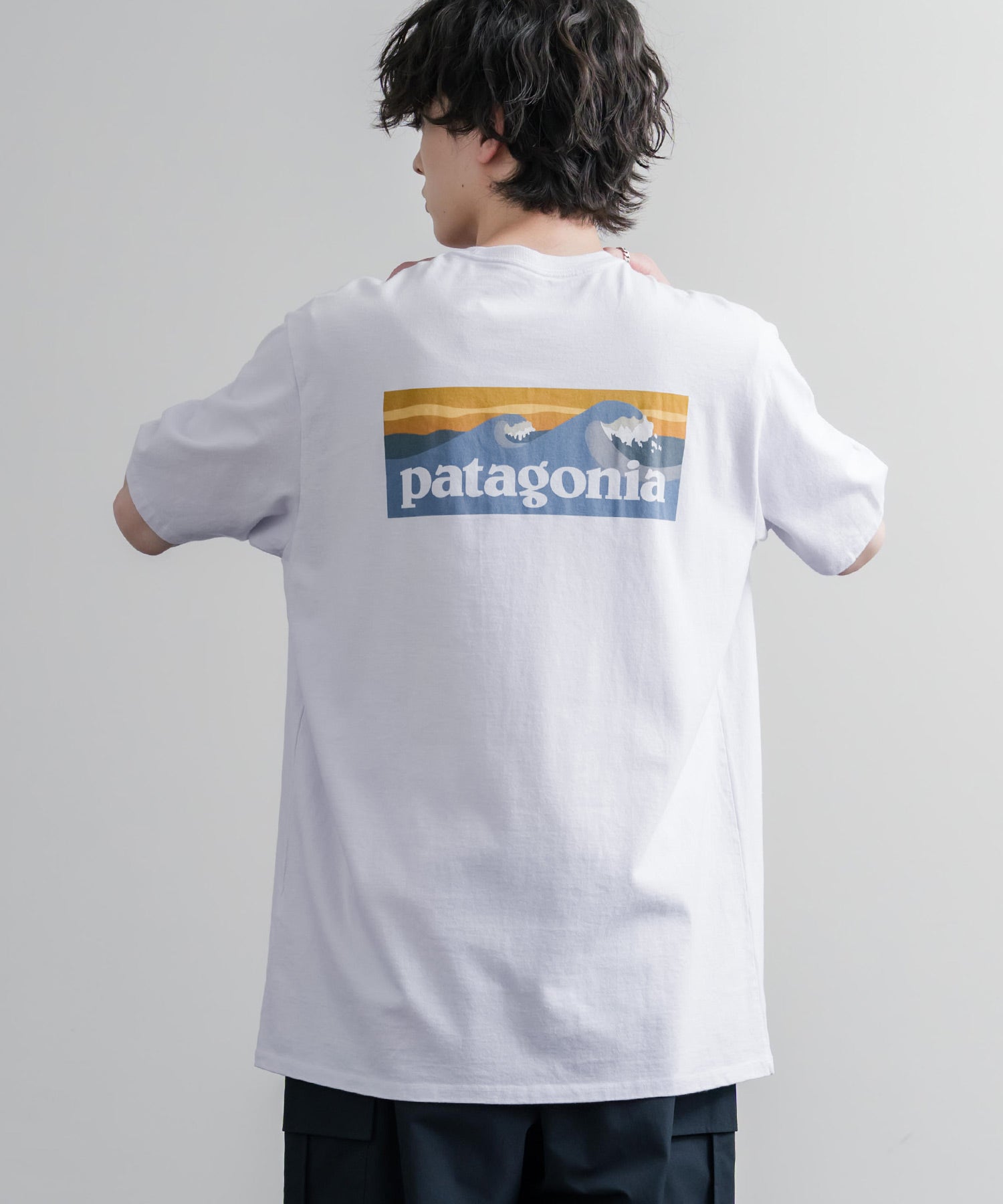 nn様　パタゴニア Mサイズ Tシャツ 新品　2枚 Patagonia パタゴニア M'S BOARDSHORT LOGO POCKET RESPONSIBILI-TEE