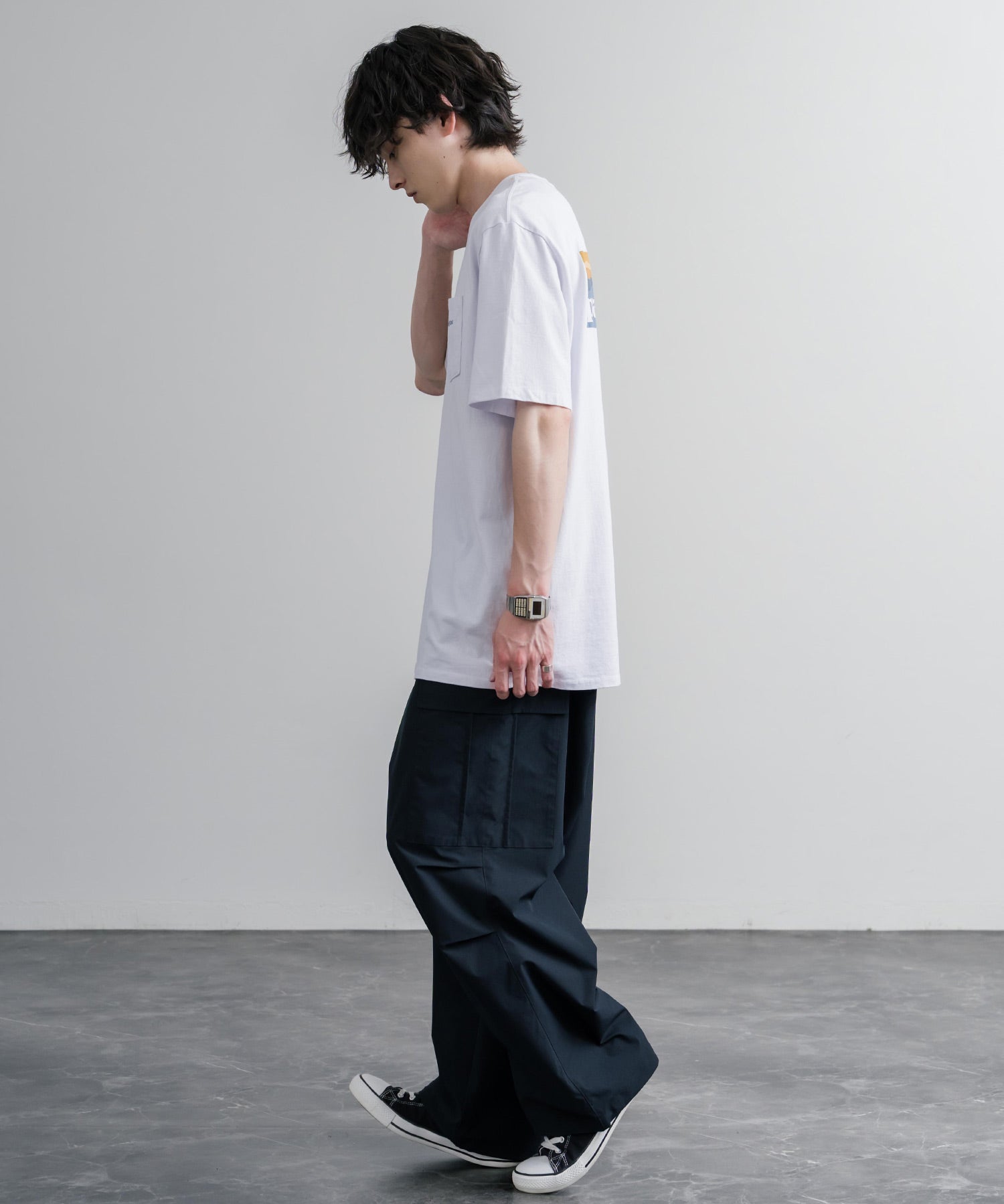 Patagonia パタゴニア M'S BOARDSHORT LOGO POCKET RESPONSIBILI-TEE 胸ポケット付きバックプリント半袖Tシャツ 16114
