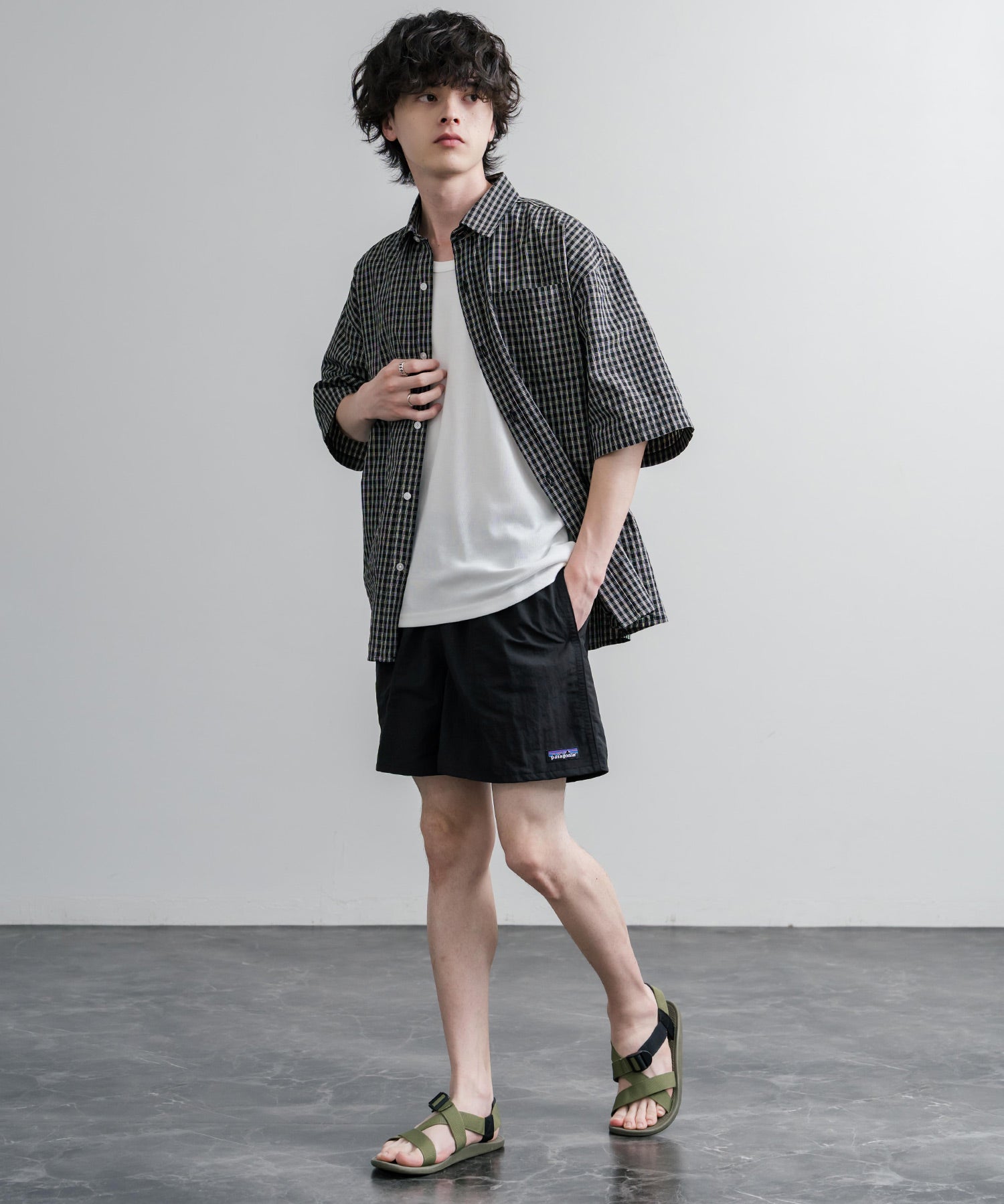 Patagonia パタゴニア M'S BAGGIES SHORTS 5 IN 水陸両用イージーワイドショートパンツ 16116