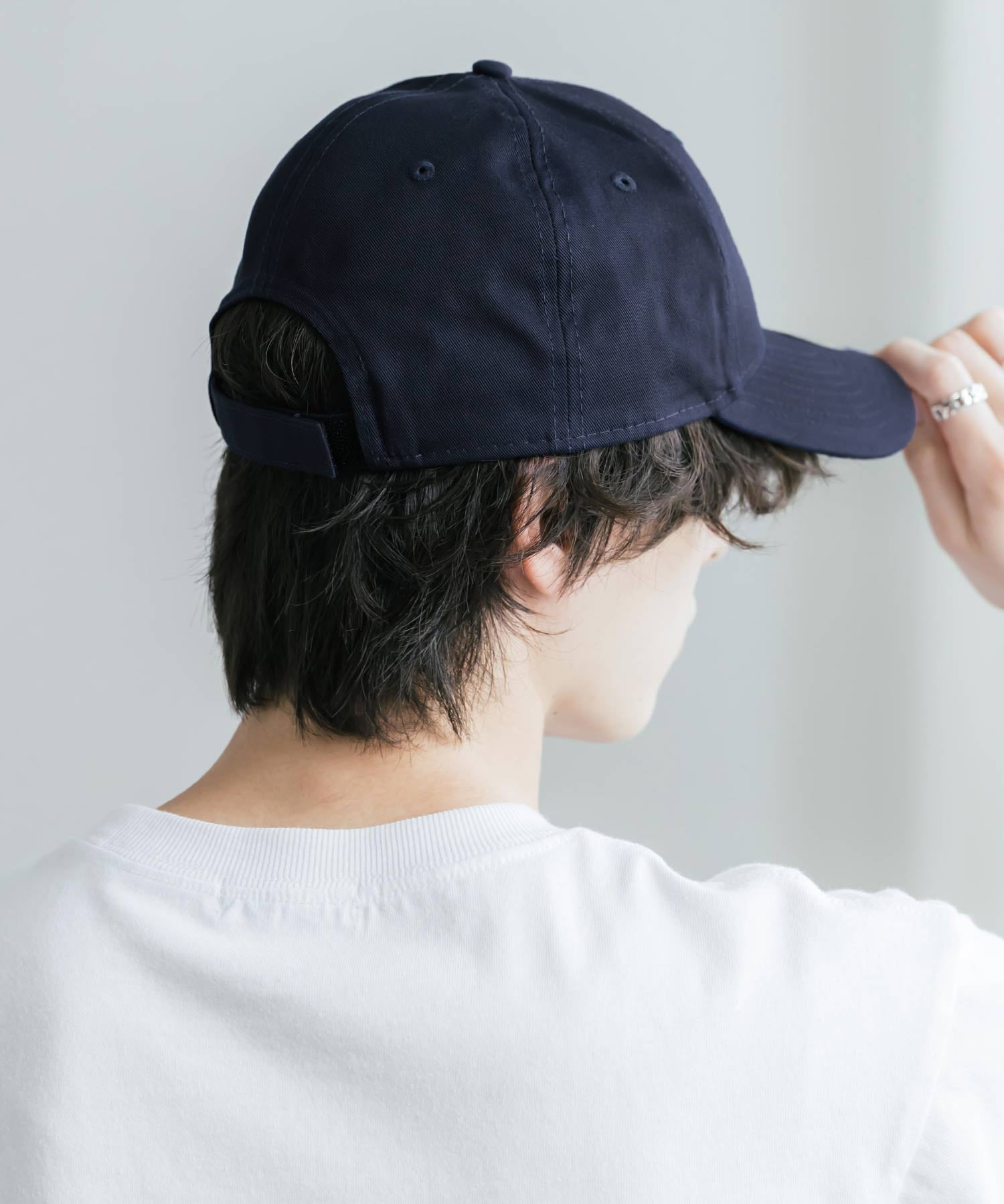 NEW ERA ニューエラ Adjustable Structured Cap 9FORTY ワンポイントフラッグロゴ刺繍ベースボールキャップ　16118