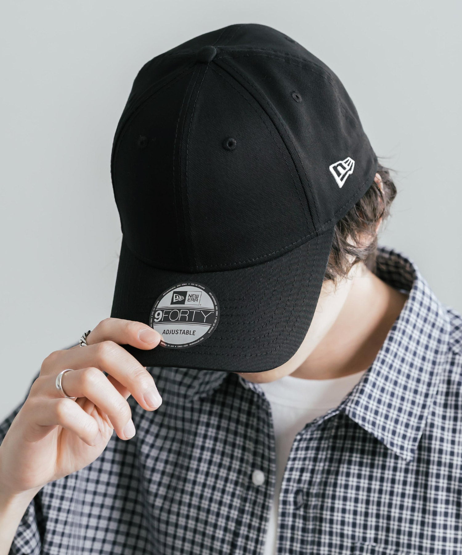 NEW ERA ニューエラ Adjustable Structured Cap 9FORTY ワンポイント