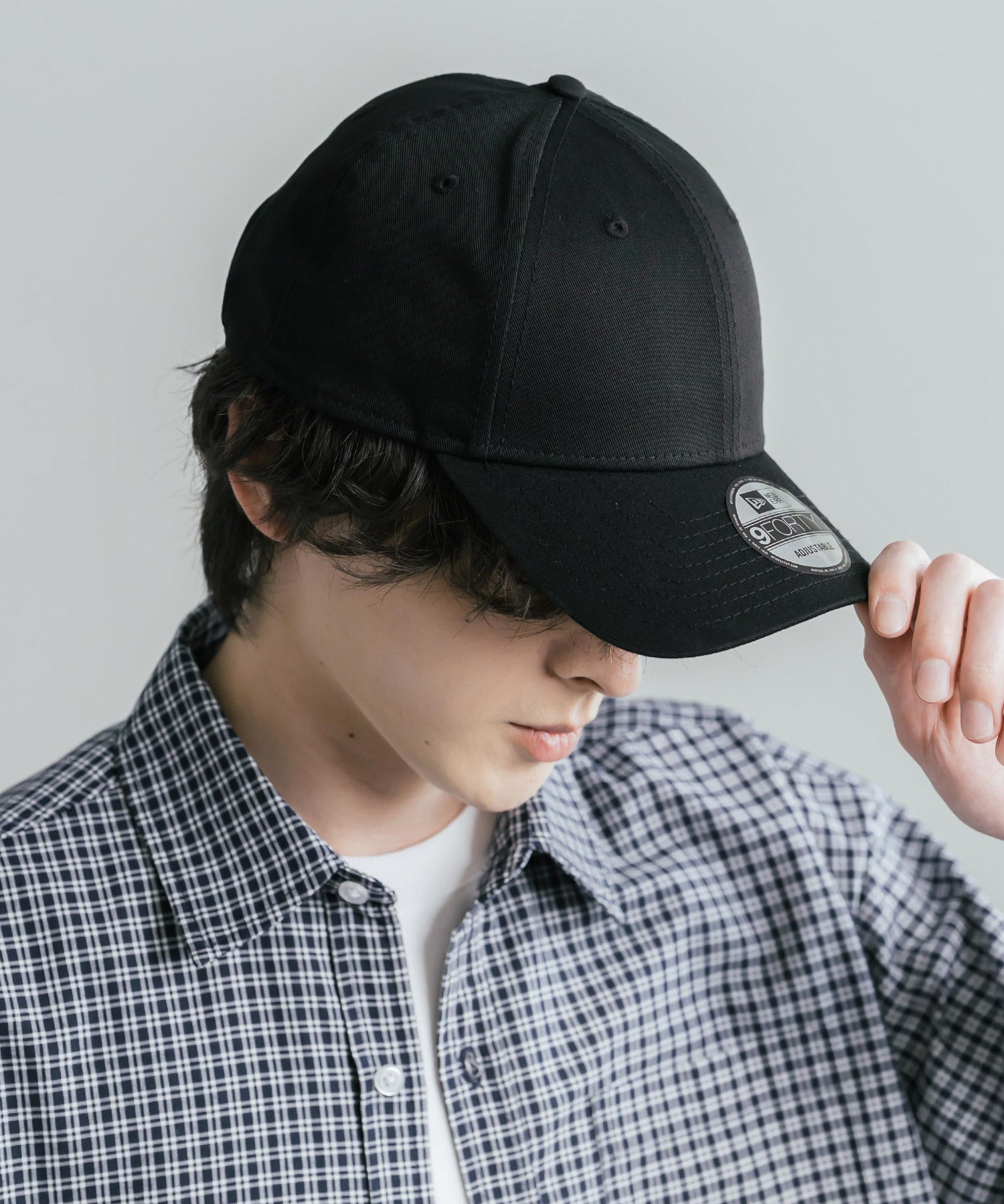 NEW ERA ニューエラ Adjustable Structured Cap 9FORTY ワンポイントフラッグロゴ刺繍ベースボールキャップ　16118
