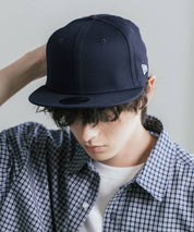 NEW ERA ニューエラ Flat Bill Snapback Cap 9FIFTY フラットバイザーワンポイントフラッグロゴ刺繍ベースボールキャップ 16119