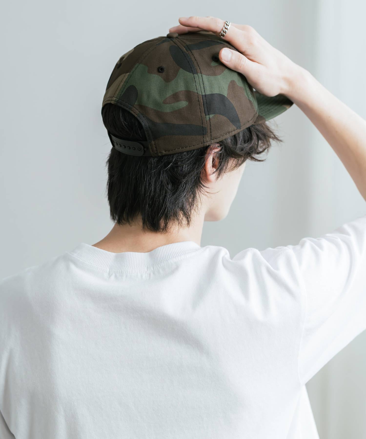 NEW ERA ニューエラ Flat Bill Snapback Cap 9FIFTY フラットバイザーワンポイントフラッグロゴ刺繍ベースボールキャップ 16119