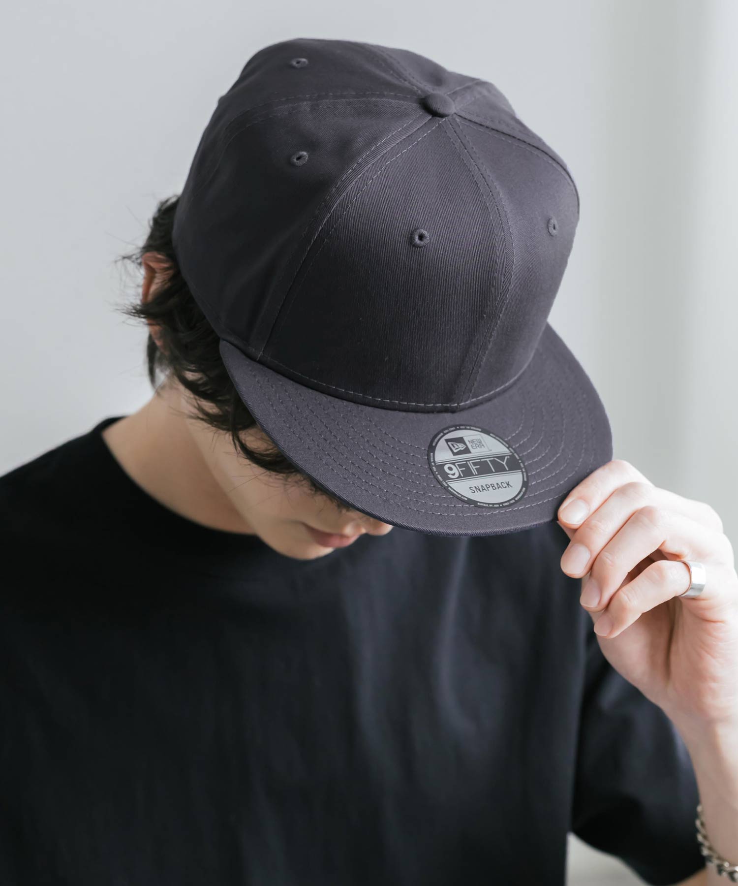NEW ERA ニューエラ Flat Bill Snapback Cap 9FIFTY フラットバイザー