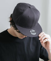 NEW ERA ニューエラ Flat Bill Snapback Cap 9FIFTY フラットバイザーワンポイントフラッグロゴ刺繍ベースボールキャップ 16119