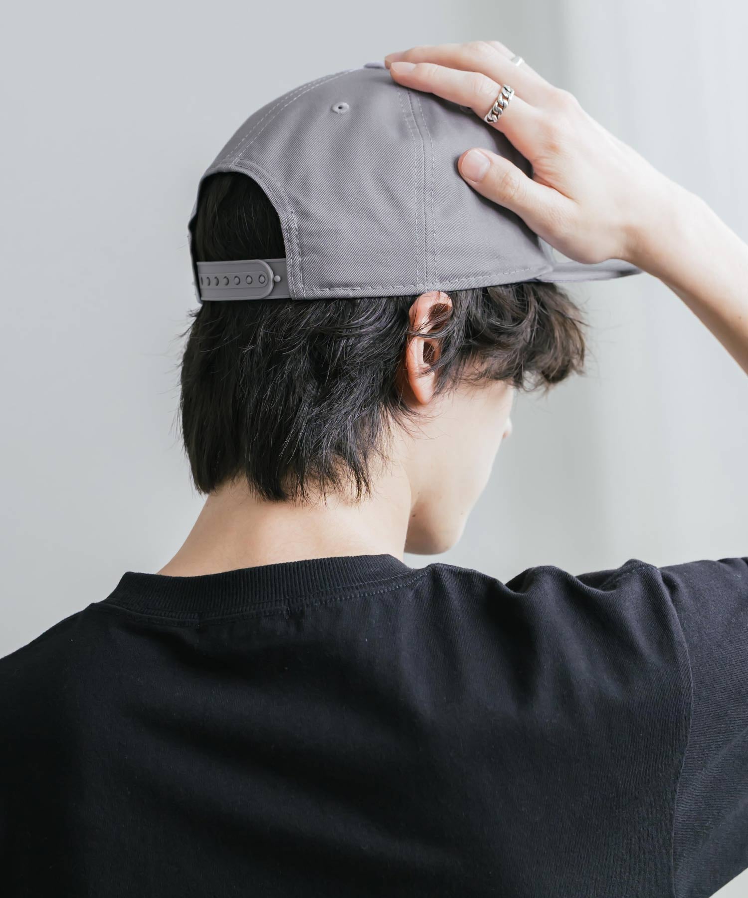 NEW ERA ニューエラ Flat Bill Snapback Cap 9FIFTY フラットバイザーワンポイントフラッグロゴ刺繍ベースボールキャップ 16119