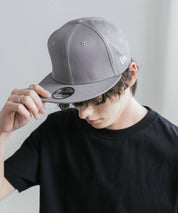 NEW ERA ニューエラ Flat Bill Snapback Cap 9FIFTY フラットバイザーワンポイントフラッグロゴ刺繍ベースボールキャップ 16119
