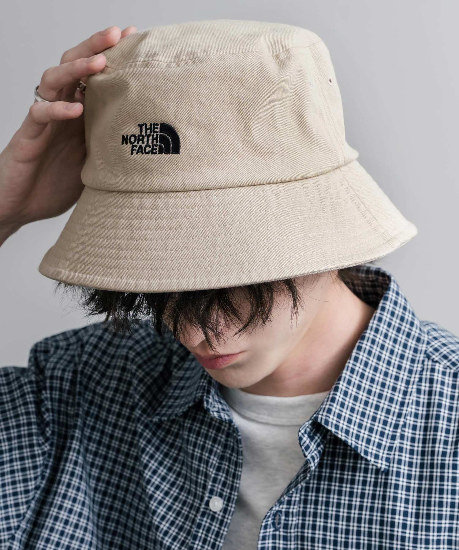 THE NORTH FACE ザ・ノースフェイス TNF LOGO BUCKET HAT ワンポイントロゴ刺繍バケットハット/デニムバケハ 16136
