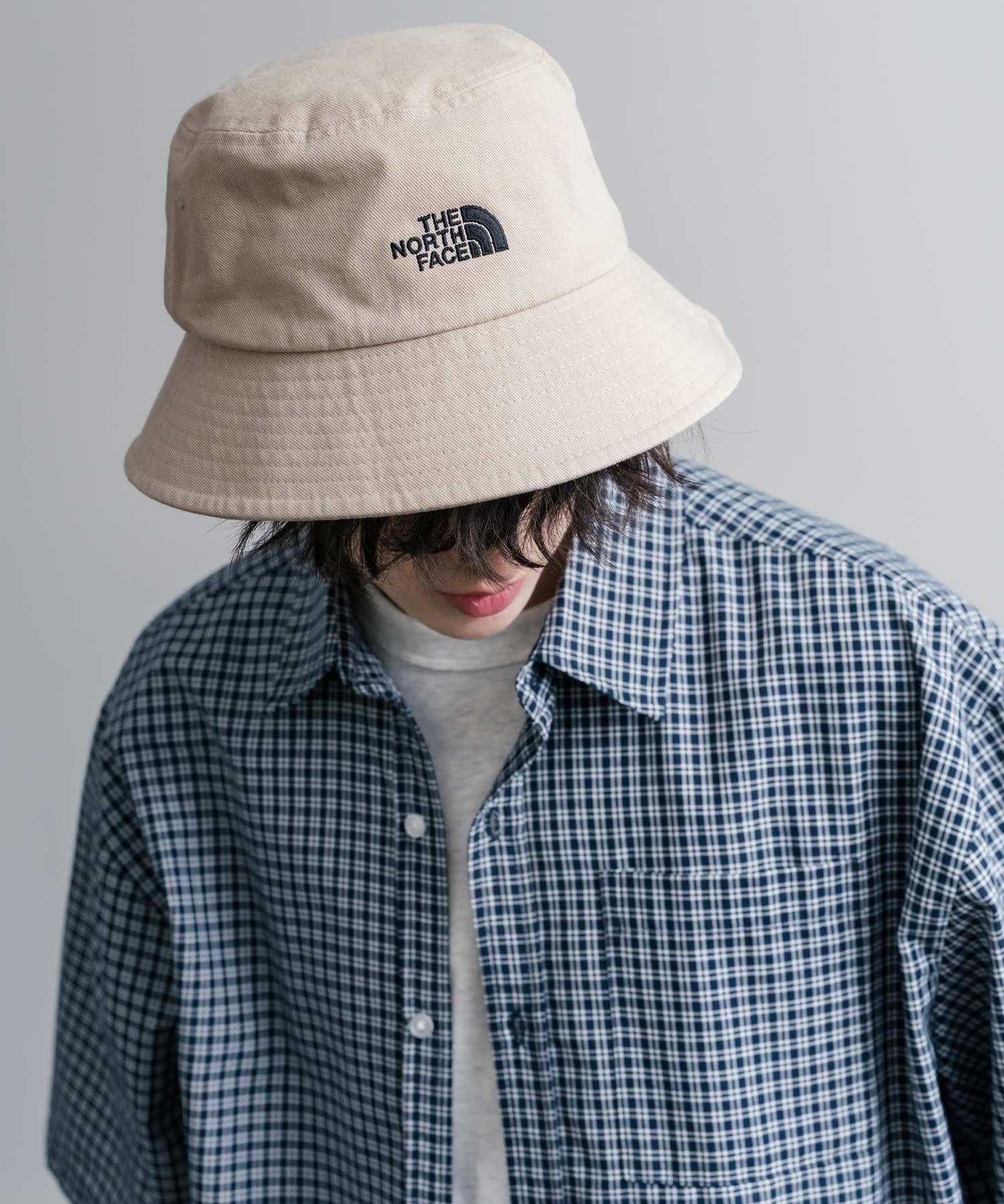 THE NORTH FACE ザ・ノースフェイス TNF LOGO BUCKET HAT ワンポイントロゴ刺繍バケットハット/デニムバケハ 16136
