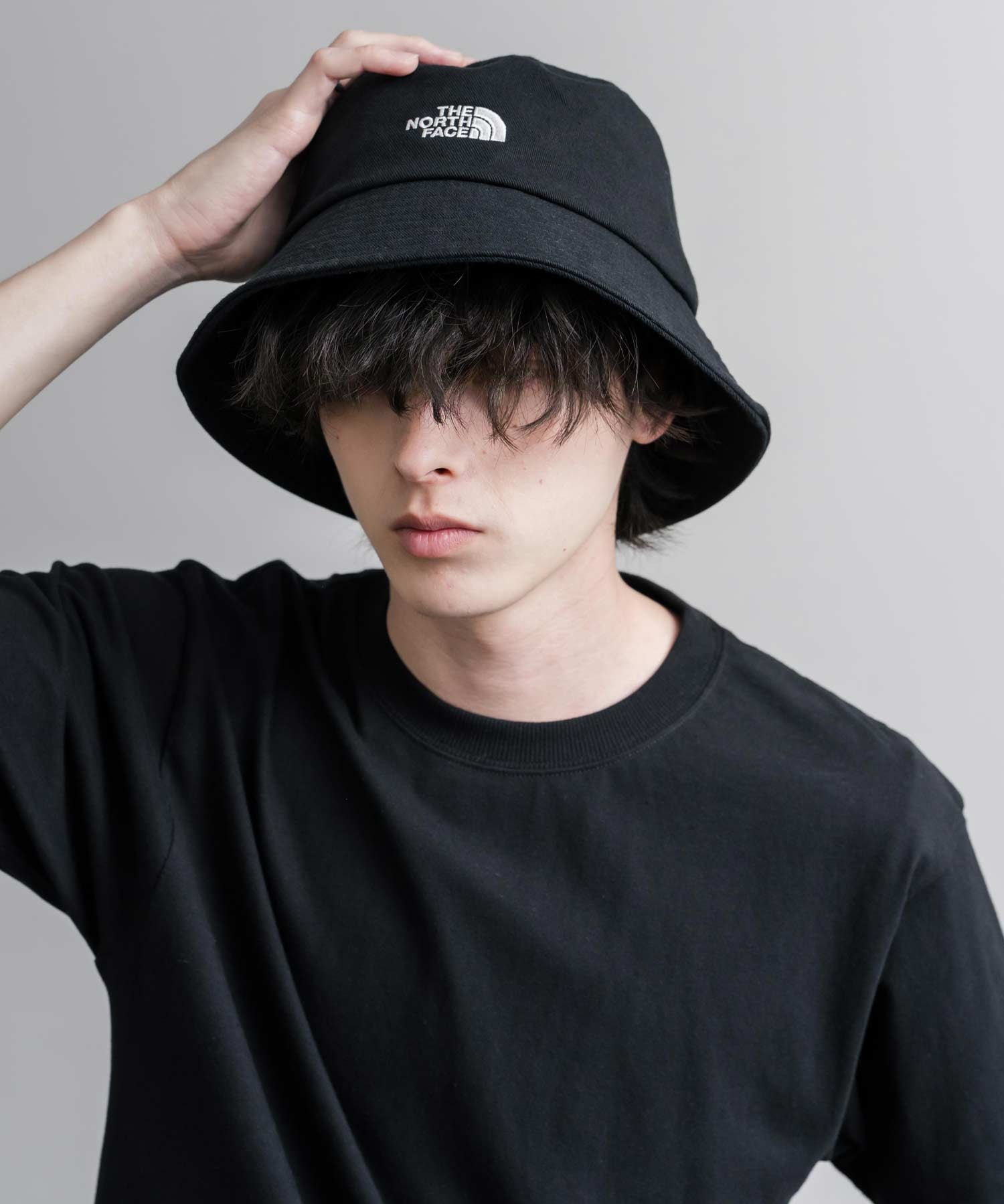THE NORTH FACE ザ・ノースフェイス TNF LOGO BUCKET HAT ワンポイントロゴ刺繍バケットハット/デニムバケハ 16136