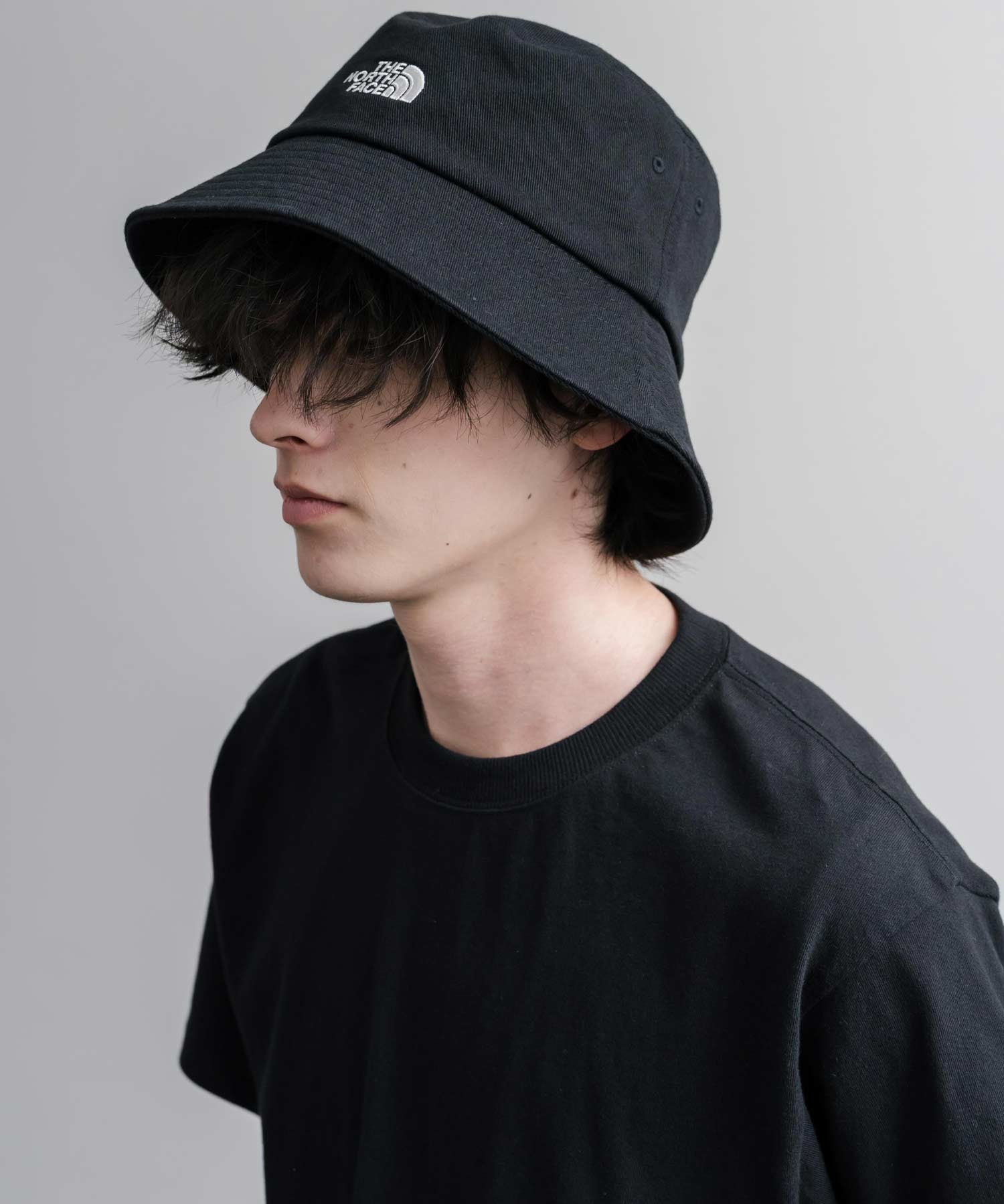 THE NORTH FACE ザ・ノースフェイス TNF LOGO BUCKET HAT ワンポイントロゴ刺繍バケットハット/デニムバケハ 16136