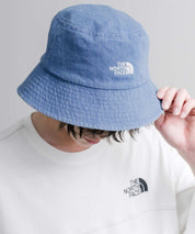 THE NORTH FACE ザ・ノースフェイス TNF LOGO BUCKET HAT ワンポイントロゴ刺繍バケットハット/デニムバケハ 16136
