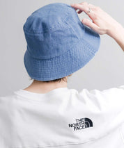 THE NORTH FACE ザ・ノースフェイス TNF LOGO BUCKET HAT ワンポイントロゴ刺繍バケットハット/デニムバケハ 16136