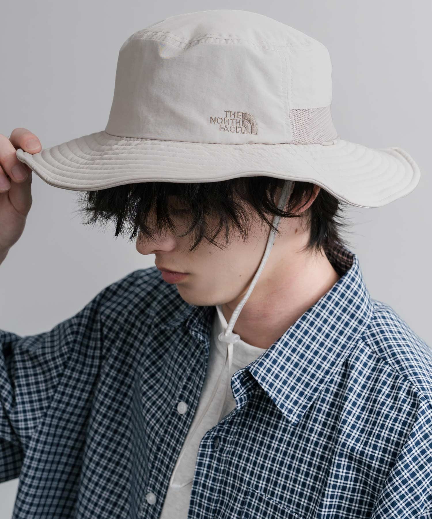 THE NORTH FACE ザ・ノースフェイス TNF LIGHT SHIELD HAT 接触冷感 取り外し可能 日除けサンシェード付きアドベンチャーハット/サファリハット 16137
